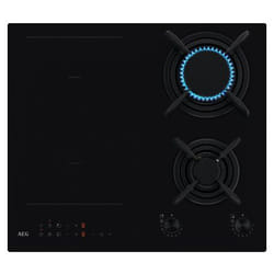 AEG HDB64623NB Noir Intégré 60 cm Combi 4 zone(s)