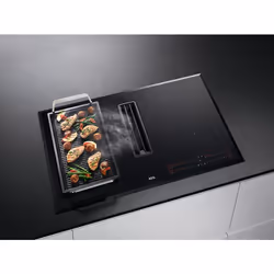 AEG CCE84543FB plaque Noir Intégré 78 cm Plaque avec zone à induction 4 zone(s)