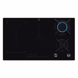 Electrolux Plaque de cuisson Mixte induction 800 90 cm, Noir, Comptoir, 90 cm, Combi, Verre, 5 zone(s)