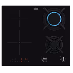 Faure FGI6453K, Noir, Intégré, 59 cm, Combi, 4 zone(s), 2 zone(s)