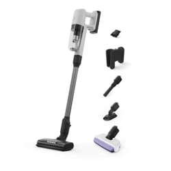 Electrolux EP71HB14UV aspirateur balai et balai électrique Batterie Sec Sans sac 0,3 L 57 W Crème 4 Ah