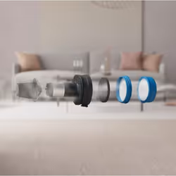 Electrolux EP71HB14UV aspirateur balai et balai électrique Batterie Sec Sans sac 0,3 L 57 W Crème 4 Ah - Vue supplémentaire 17