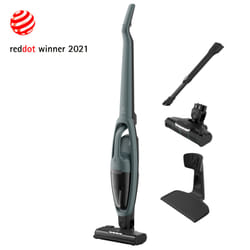 Electrolux ES52C212XN aspirateur balai et balai électrique Batterie Sec Cyclonique, Tissu, mousse Sans sac 0,5 L Vert