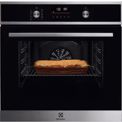Four pyrolyse ELECTROLUX - EOF6P66BX Mode de cuisson : Multifonction Nettoyage : Pyrolyse Connecté : Non Couleur : Inox Class ...