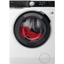 AEG LWR8D80600 machine à laver avec sèche linge Pose libre Charge avant Blanc D