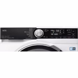 AEG LWR8D80600 machine à laver avec sèche linge Pose libre Charge avant Blanc D