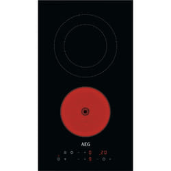 AEG HRB32310CB Noir Intégré 30 cm Céramique 2 zone(s)