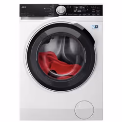 AEG Series 8000 LWR85A166A, Charge avant, Pose libre, Blanc, Gauche, Noir, Noir