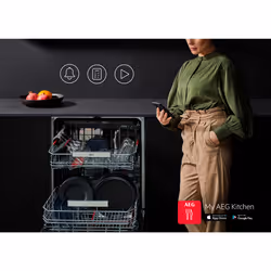 AEG FSE76738P Entièrement intégré 14 couverts A