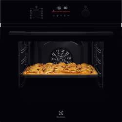 Electrolux 600 SurroundCook EOFDP46BK, Moyenne, Four électrique, 65 L, 2320 W, 65 L, 50 - 250 °C