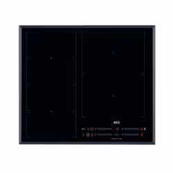 AEG IKE64476FB, Noir, Intégré, 59 cm, Plaque avec zone à induction, Verre, 4 zone(s)