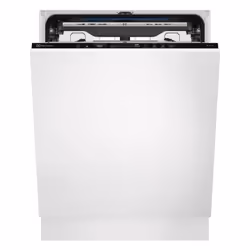 Electrolux Serie 700 EEG68600W, Entièrement intégré, Taille maximum (60 cm), Argent, Noir, Tactile, LCD