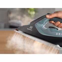 Electrolux E7SI2-6OG Fer à vapeur Semelle RESILIUM 2600 W Noir, Vert foncé - Vue supplémentaire 3
