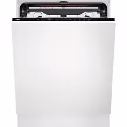 AEG FSE76737P, Entièrement intégré, Taille maximum (60 cm), Blanc, Glissière, Tactile, 1,8 m, 1,8 m