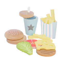JaBaDaBaDo Burger set, Cuisine et alimentation, 2 an(s)