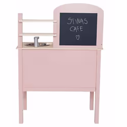 JaBaDaBaDo Kitchen with pot & pan pink