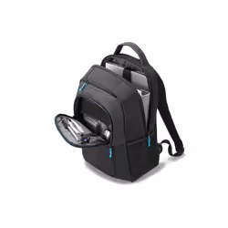DICOTA Spin sac à dos Noir, Bleu Polyester