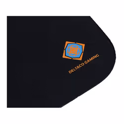 Deltaco GAM-006 tapis de souris Tapis de souris de jeu Noir