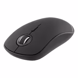 Deltaco MS-900, Ambidextre, Optique, Bluetooth, 1600 DPI, Noir
