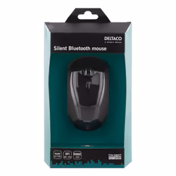 Deltaco MS-900 souris Ambidextre Bluetooth Optique 1600 DPI