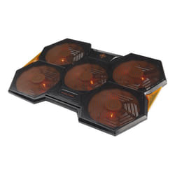 Deltaco GAM-072 système de refroidissement pour ordinateurs portables 1300 tr/min Noir, Orange