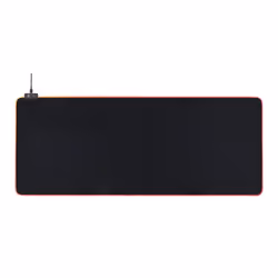 Deltaco GAM-079, Noir, Monochromatique, Tissu, Alimenté par port USB, Rouge/Vert/Bleu