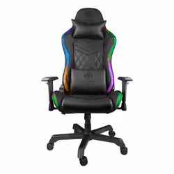 Deltaco GAM-080 Siège pour jeu vidéo Fauteuil de gaming Siège rembourré Noir