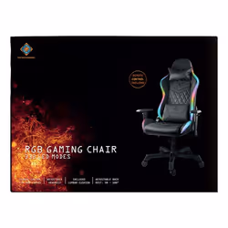 Deltaco GAM-080 Siège pour jeu vidéo Fauteuil de gaming Siège rembourré Noir - Vue supplémentaire 6