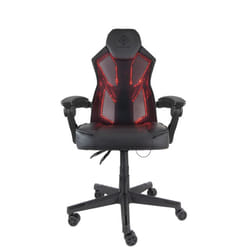 Deltaco GAM-086 Siège pour jeu vidéo Fauteuil de gaming Siège rembourré Noir