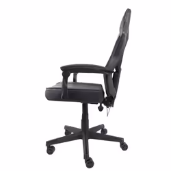 Deltaco GAM-086 Siège pour jeu vidéo Fauteuil de gaming Siège rembourré Noir