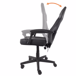 Deltaco GAM-086 Siège pour jeu vidéo Fauteuil de gaming Siège rembourré Noir - Vue supplémentaire 7