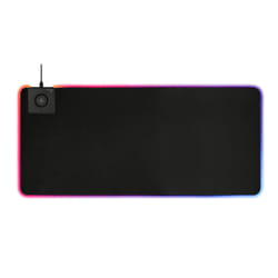 Deltaco GAM-092 tapis de souris Tapis de souris de jeu Noir