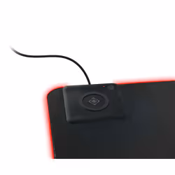 Deltaco GAM-092 tapis de souris Tapis de souris de jeu Noir - Vue supplémentaire 4