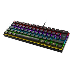 Deltaco GAM-075-DE clavier USB QWERTZ Allemand Noir