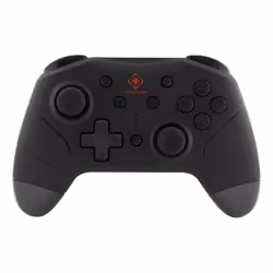 Deltaco GAM-103 accessoire de jeux vidéo Noir Bluetooth/USB Manette de jeu Analogique/Numérique