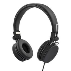 Streetz HL-W200 écouteur/casque Avec fil Arceau Appels/Musique Noir