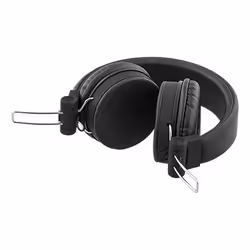 Streetz HL-W200 écouteur/casque Avec fil Arceau Appels/Musique Noir