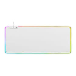 Deltaco GAM-079-W tapis de souris Blanc