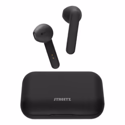Deltaco TWS-104, True Wireless Stereo (TWS), Musique, 20 - 20000 Hz, Casque, Noir