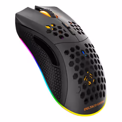 Deltaco GAM-120 souris Droitier RF Wireless + USB Type-A Optique 6400 DPI - Vue supplémentaire 4