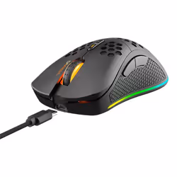 Deltaco GAM-120 souris Droitier RF Wireless + USB Type-A Optique 6400 DPI - Vue supplémentaire 6