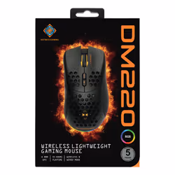 Deltaco GAM-120 souris Droitier RF Wireless + USB Type-A Optique 6400 DPI - Vue supplémentaire 7
