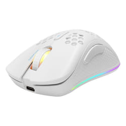 Deltaco GAM-120-W souris Droitier RF Wireless + USB Type-C Laser 6400 DPI