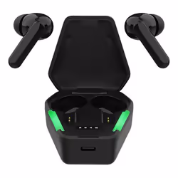 Deltaco TWS-115 Noir, Vert