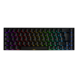 Deltaco GAM-100-DE clavier USB + Bluetooth QWERTZ Allemand Noir