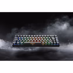 Deltaco GAM-100-DE clavier USB + Bluetooth QWERTZ Allemand Noir