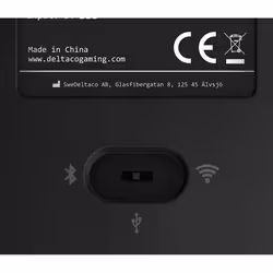 Deltaco GAM-100-DE clavier USB + Bluetooth QWERTZ Allemand Noir - Vue supplémentaire 5