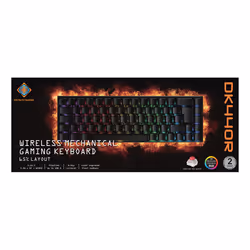 Deltaco GAM-100-DE clavier USB + Bluetooth QWERTZ Allemand Noir - Vue supplémentaire 7