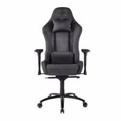 Deltaco GAM-121-DG Siège pour jeu vidéo Fauteuil de gaming Siège rembourré Gris