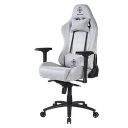 Deltaco GAM-121-LG Siège pour jeu vidéo Fauteuil de gaming Siège rembourré Blanc